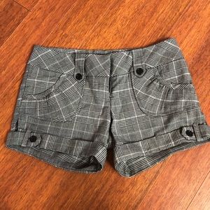 Plaid shorts